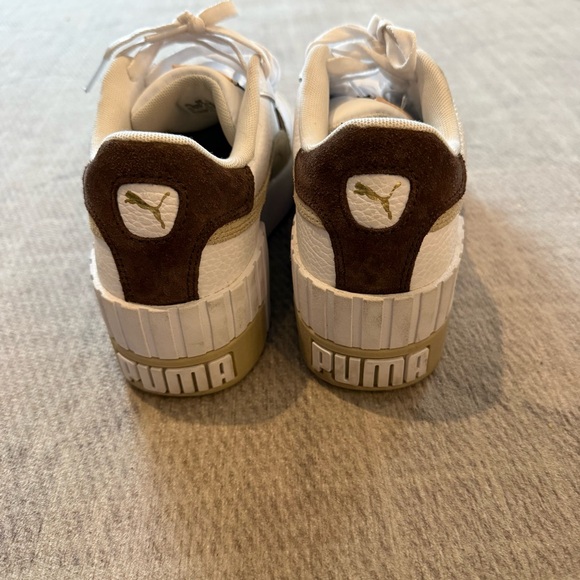 Puma Women's Cali Mix Wedge Platform Low Top Sneakers 6 - Picture 5 of 9